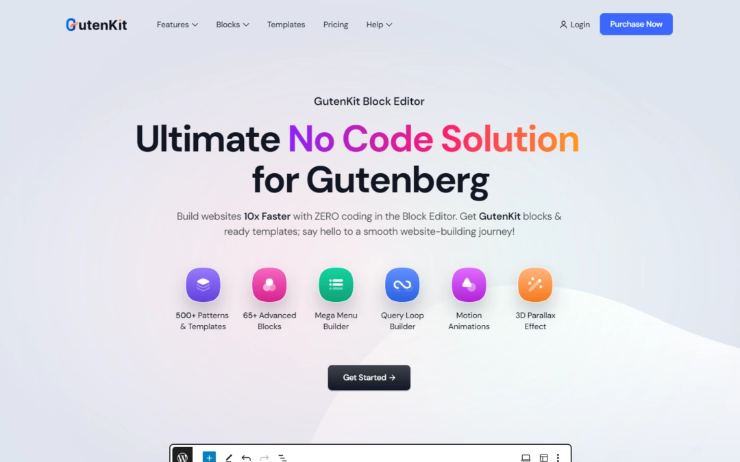 GutenKit Lifetime Deal WordPress Page Builder