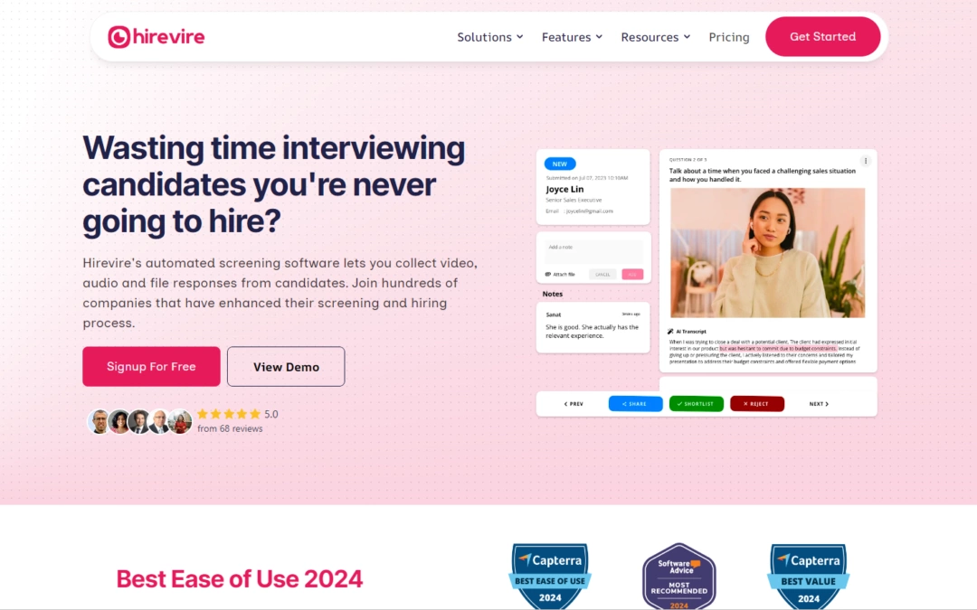 Hirevire Lifetime Deal – Your Hiring Process with Video Interviews